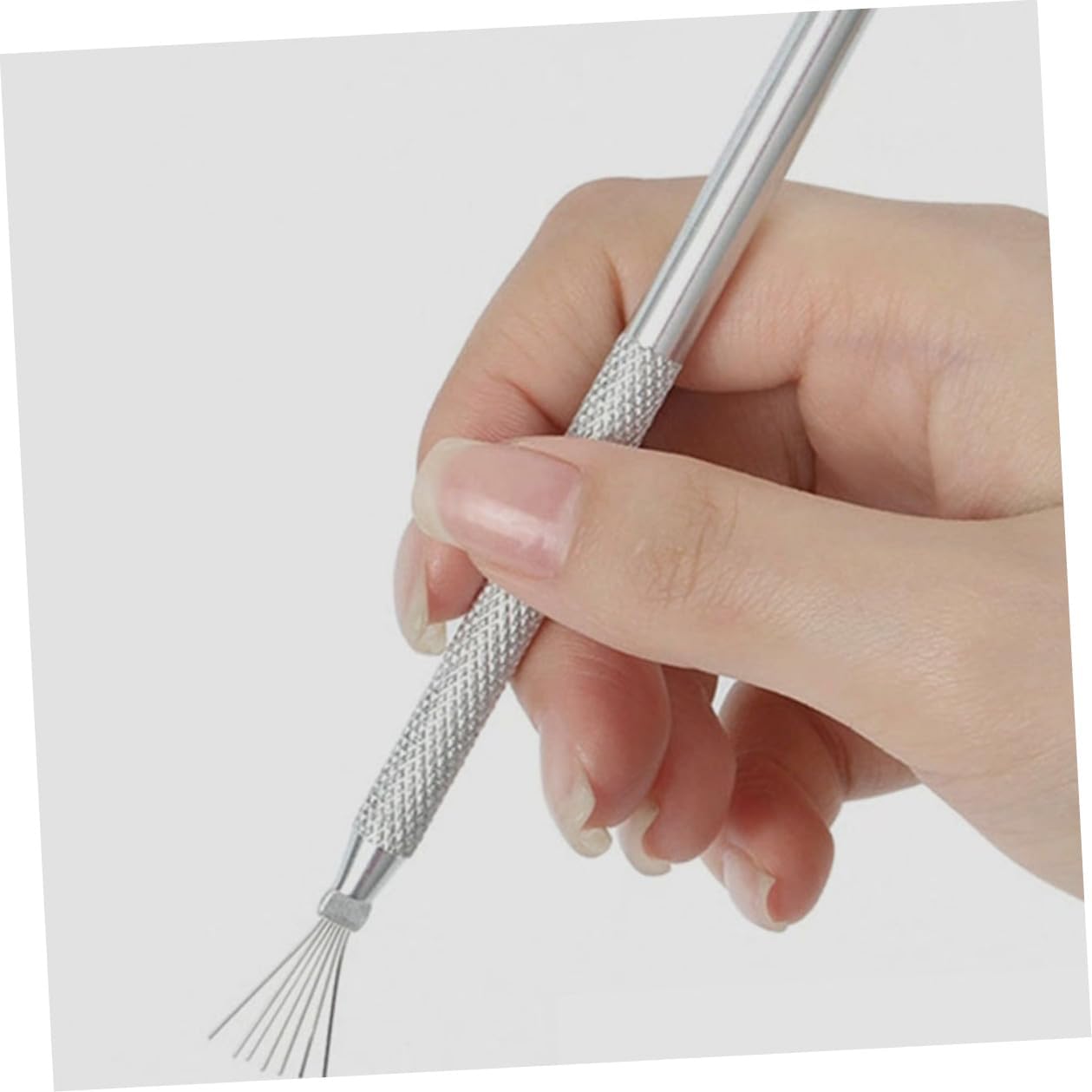 OKUMEYR 5pcs Wire Needle Clay Detail Tools for Sculpting Pottery Modeling Texturing Carving with Enhanced Grip for Precise Figurine Crafting and Artistic Creations