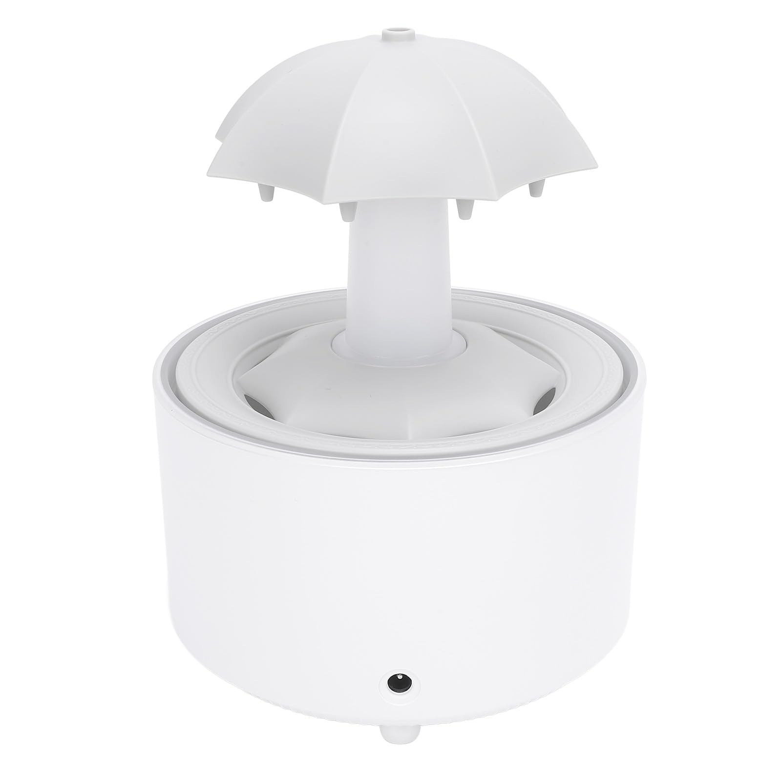 Jectse Humidificador del Difusor de Aceite Esencial, Humidificador de de Forma de Paraguas de Lluvia Giratoria con Control Remoto, Temporizadores Múltiples, (Enchufe de la UE)