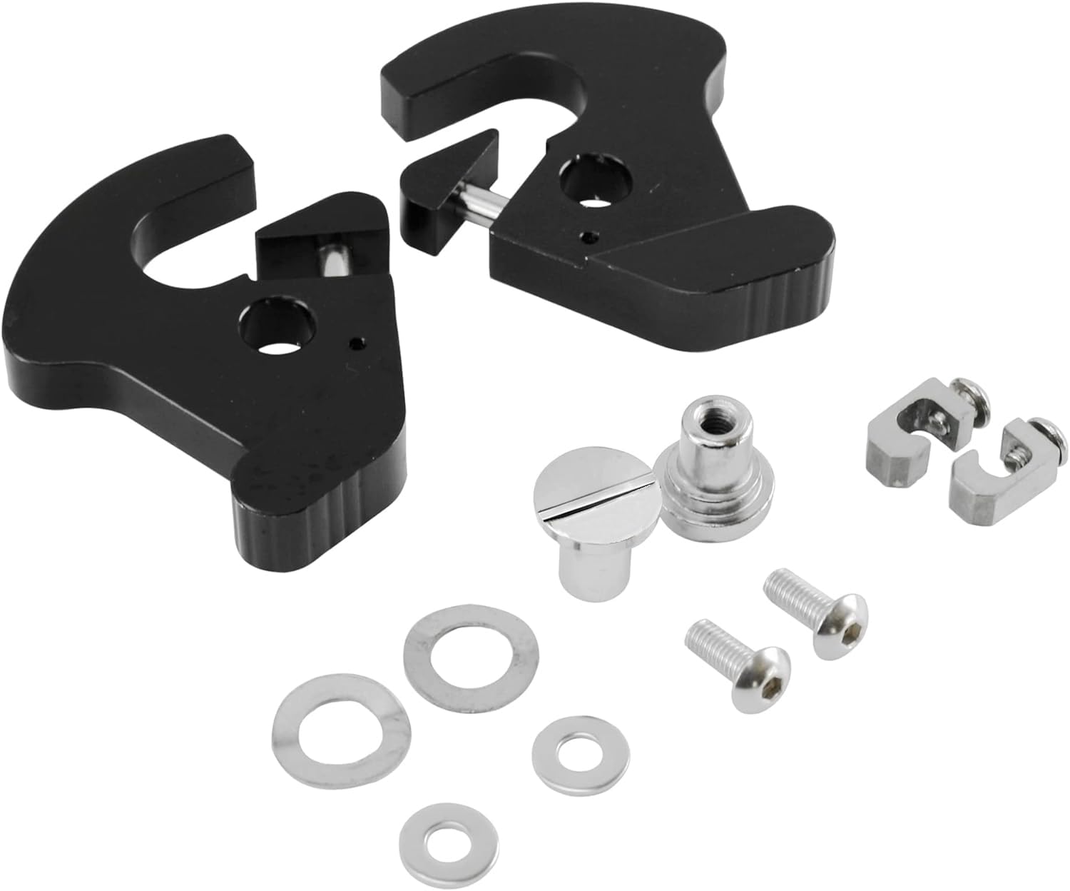 Harley Luggage Rack Latches NICECNC - Aluminum Docking Clips For CVO ...