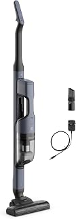 Aspirador de Pó vertical portatil bateria Ergorapido 2 em 1 Electrolux 30 min luz frontal LED escova rotativa aspira escova capacidade 950ml ERG019 Bivolt Azul
