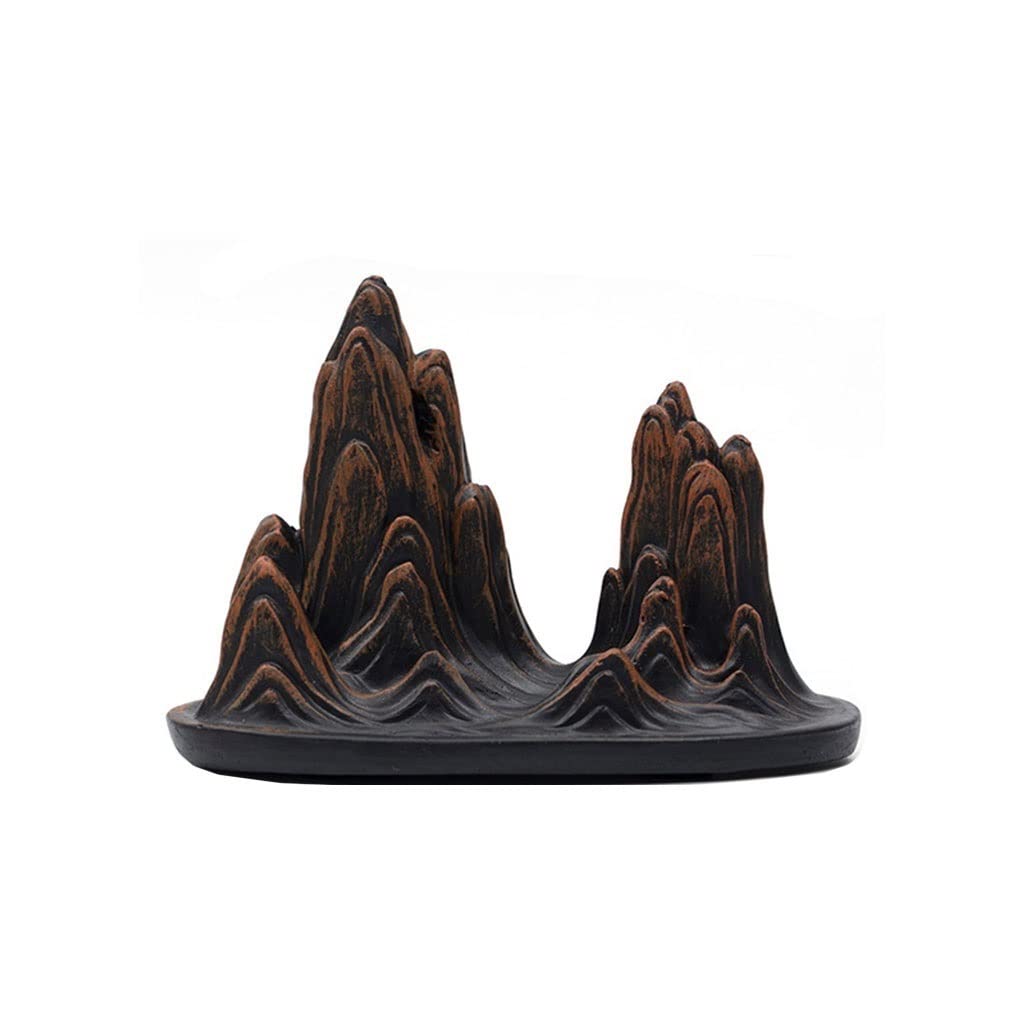 Incense Burner Backflow Incense Burner, Holder Waterfall, Ceramic Handmade Waterfall Incense Burne