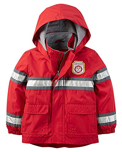 Carter's Baby Boys' Red Fireman Rain Slicker