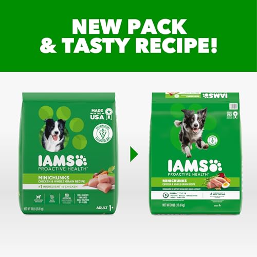 IAMS Proactive Health Adult Minichunks Premium Dry Dog Food,