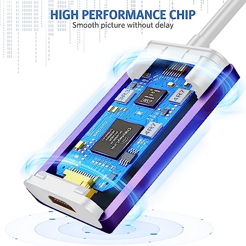 Adaptador USB a HDMI convertidor de video con audio para PC y Mac OS morado 7
