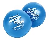 Togu Unisex Redondo Ball Mini 2er-set (das Original) Gymnastikball, Pilates Ball, Trainingsball, Übungsball, blau, 14