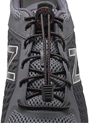 LOCK LACES Elastic No Tie Shoelaces Pro Series (Robert Killian OCR Edition) with Strengthened Double Eyelet Locks