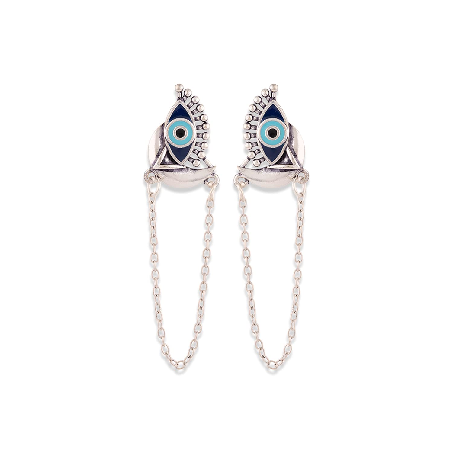 See full amazon price history chart for Voylla Evil Eyes Half Wing Earrings Voylla Evil Eyes Half Wing Earrings (B08VNLR6S5) Amazon Price History, Amazon Price Tracker