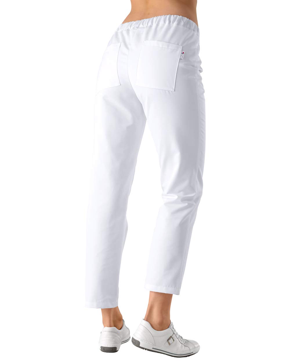 CLINIC DRESS Hose für Damen 7/8 Länge lässige Beinweite Schrittlänge ca. 70 cm 2 Gesäßtaschen Relaxed fit 95 Grad Wäsche