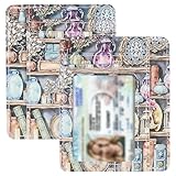 Matériau de qualité: Ce porte-cartes gothique est fabriqué en cuir PU imitation durable et résistant à l'usure Sa finition lisse et élégante protège vos cartes de crédit cartes d'identité et permis tout en offrant un toucher agréable et une utilisation longue durée pour un style quotidien pratique