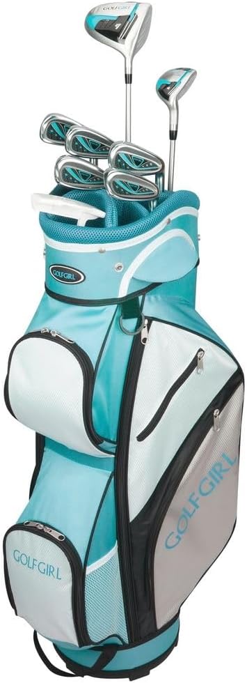 Golf Girl FWS3 Ladies Golf Clubs Set with Cart Bag, All Graphite, Left Hand