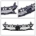 JustDrivably Replacement Parts Front Grille Grill Assembly Black Shell And Insert Compatible With Honda Civic 2009 2010 2011 Sedan