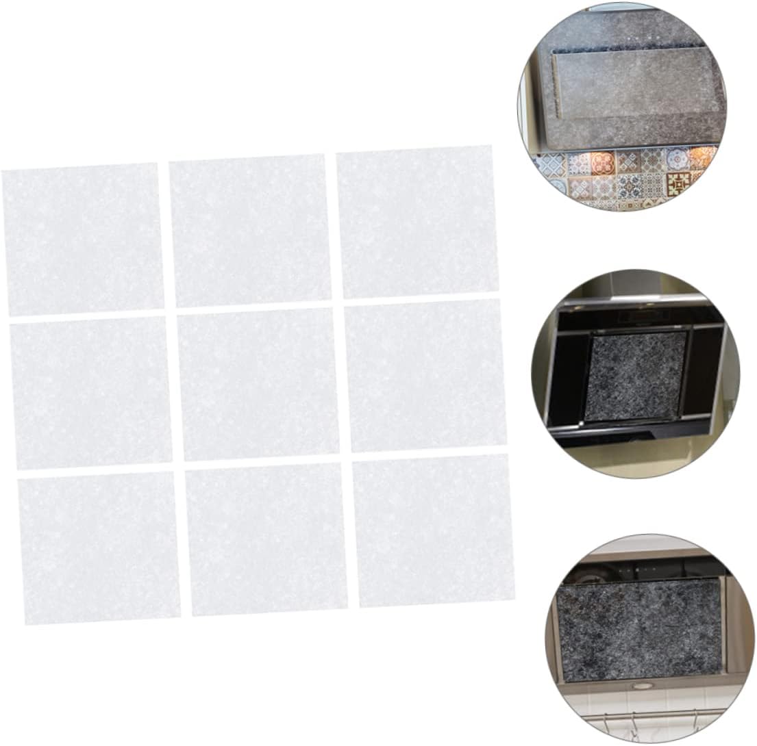 Mipcase 36pcs Oil Sticker Range Hood Oil Covers Cooking Filter Paper for Hood Filters