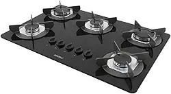 Cooktop Nardelli Safe Ferro Fundido 5 Bocas à Gás