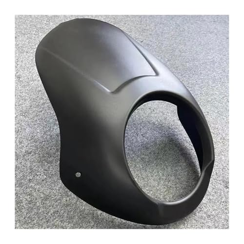 HOLOMKMGYT Keeway Benda 302 C V302C Rock 250 用 バイク用ウインドスクリーン ヘッドライト ライトマスク スクリーン フロントランプカバー ウインドシールド フェアリング バイク用 スクリーン(Matte Bla