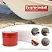 Keel Guard for Fiberglass Boat Bass Aluminum Boats, Boat Keel Protector Guard Hull Protector Shield Protects from Rocks Ramps Scratches Damage, Self-Adhesive DIY 6.5 feet, White