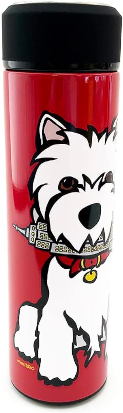 Marc Tetro NYC Westie Insulated Water Bottle