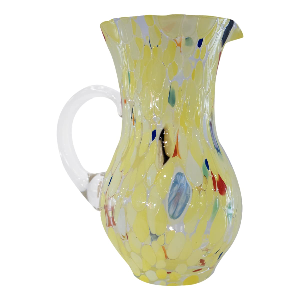 Jarra Buvette de 750 ml fabricada en Italia de vidrio soplado. Trabajados según la tradición de los artesanos de Murano, jarra de mesa elegante