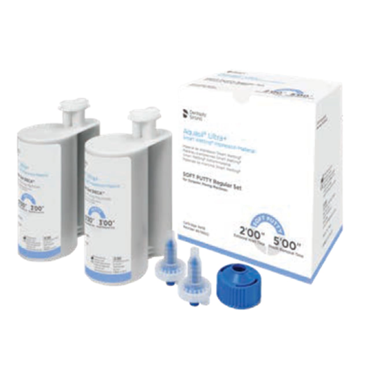 Dentsply 678622 Aquasil Ultra+ Soft Putty Deca Impression Material Regular Set 2/Pk 380mL