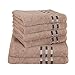 Produktbild Delindo Lifestyle Handtuch-Serie COLARES Cedar - braun, 6-Teiliges Handtuch Set, 2 Badetücher und 4 Handtücher, 100% Baumwolle