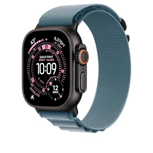 Image of Apple Watch Band - Alpine Loop - 49mm - Light Blue - Small