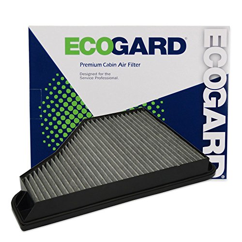 ECOGARD XC45460C Premium Cabin Air Filter with Activated Carbon Odor Eliminator Fits Mercedes-Benz S320 1995-1999, S500 1994-1999, S420 1995-1999, S600 1994-1999, S350 DIESEL 1995