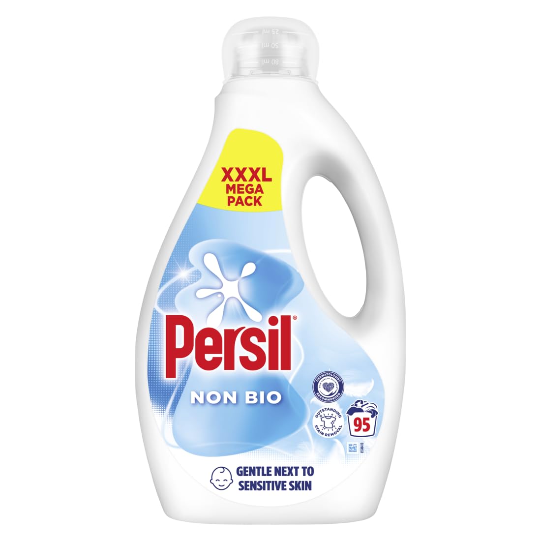 Persil Non Bio Laundry Washing Liquid Detergent 95 washes (2.565 L)