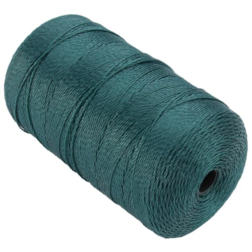 Cuerda de nailon verde resistente para costura de zapatos tejer redes de pesca y camping