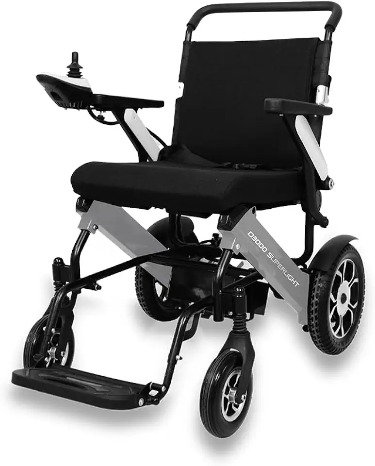 Cadeira Motorizada de Alumínio 120 kg D3000 Super light Dellamed