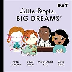 Astrid Lindgren, David Bowie, Martin Luther King, Zaha Hadid cover art