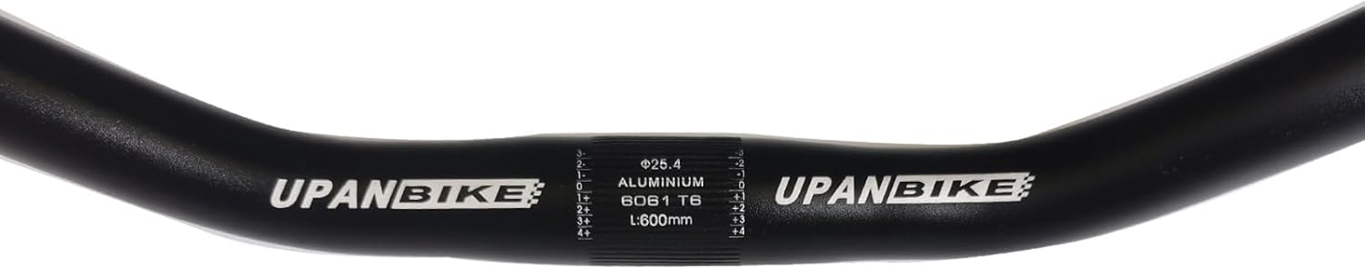 UPANBIKE Bike Handlebar Retro Handlebar φ25.4mm Width 600mm | Moustache Shape,Urban Road Bicycle Handlebar