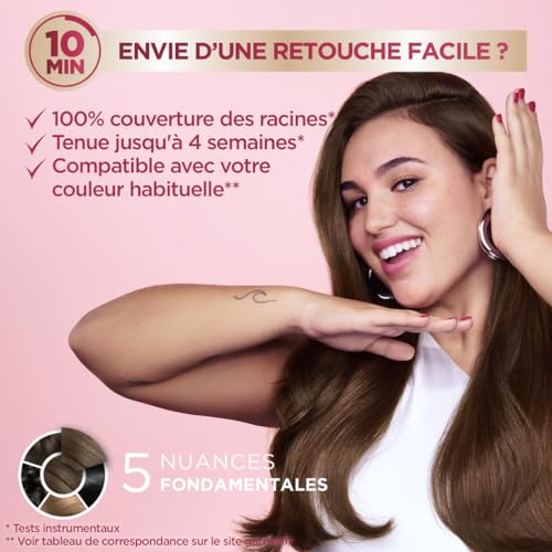 Coloration Permanente 1.0 Shampooing Retouche Color Sensation Garnier La Boite - vue 5