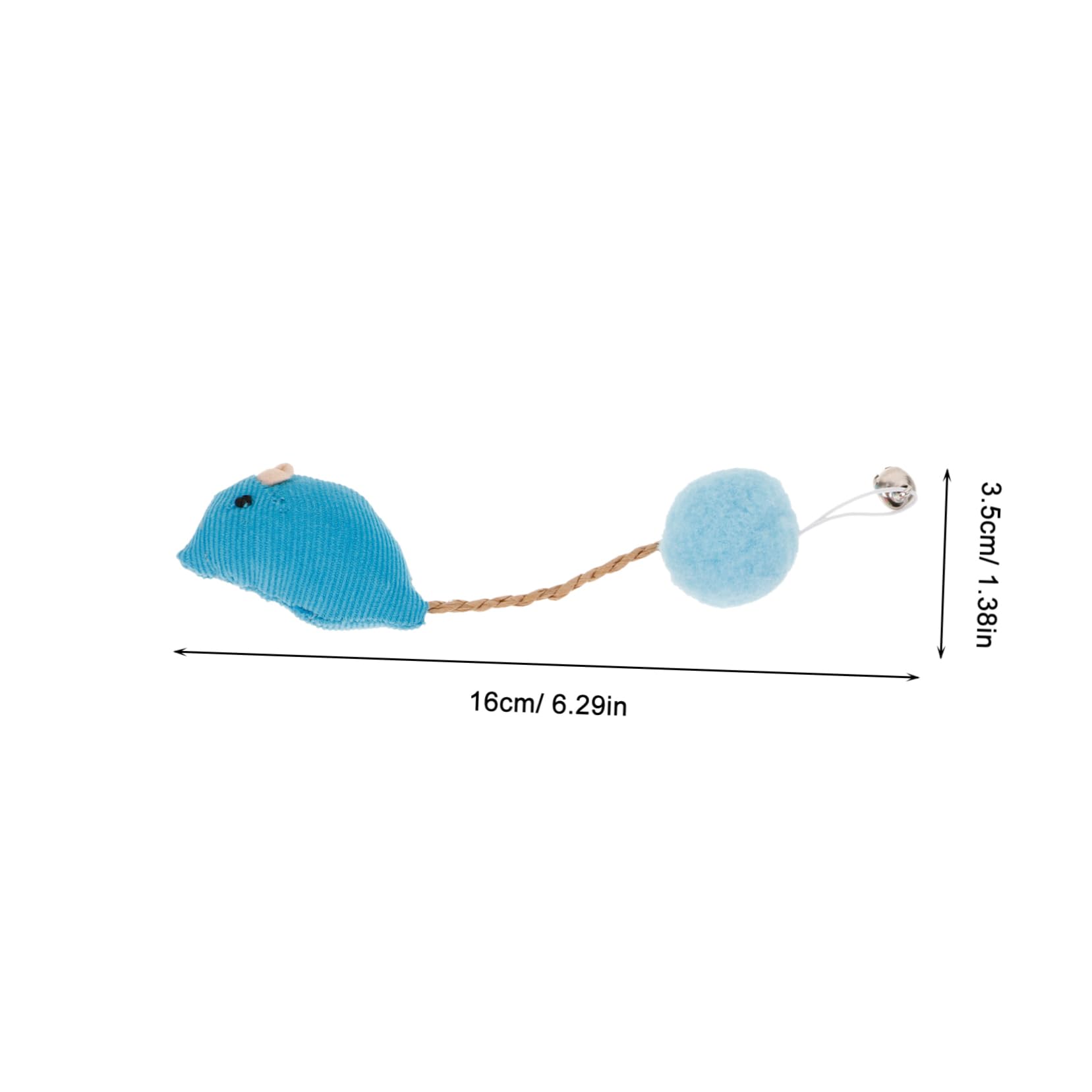 SUPVOX 6 Pièces Souris Jouet pour Chat Interactive Cat Toy Chat Jouet interactif Jouets pour Animaux de Compagnie Fournitures pour Animaux Jouet interactif pour Accessoires on