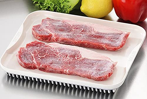 Ontdooiplateau Ontdooiplateau van aluminiumlegering Voedsel ontdooien Vlees en fruit Diepvriesplateau Keukengereedschap Snel ontdooien - Image 7