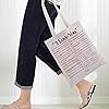 BWWKTOP Singer Album Canvas Tote Bag Singer Fans Gift Song Lyrics inspired Shoulder Bag For Women, I Love You Tg, One Size #2