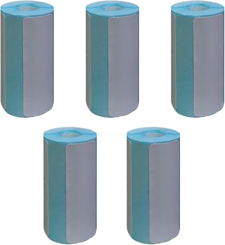 Miniatura 6 de 5 rollos de papel de impresión térmica sin tinta para mini impresora de recibos, impresora portátil de bolsillo Bluetooth, papel autoadhesivo de