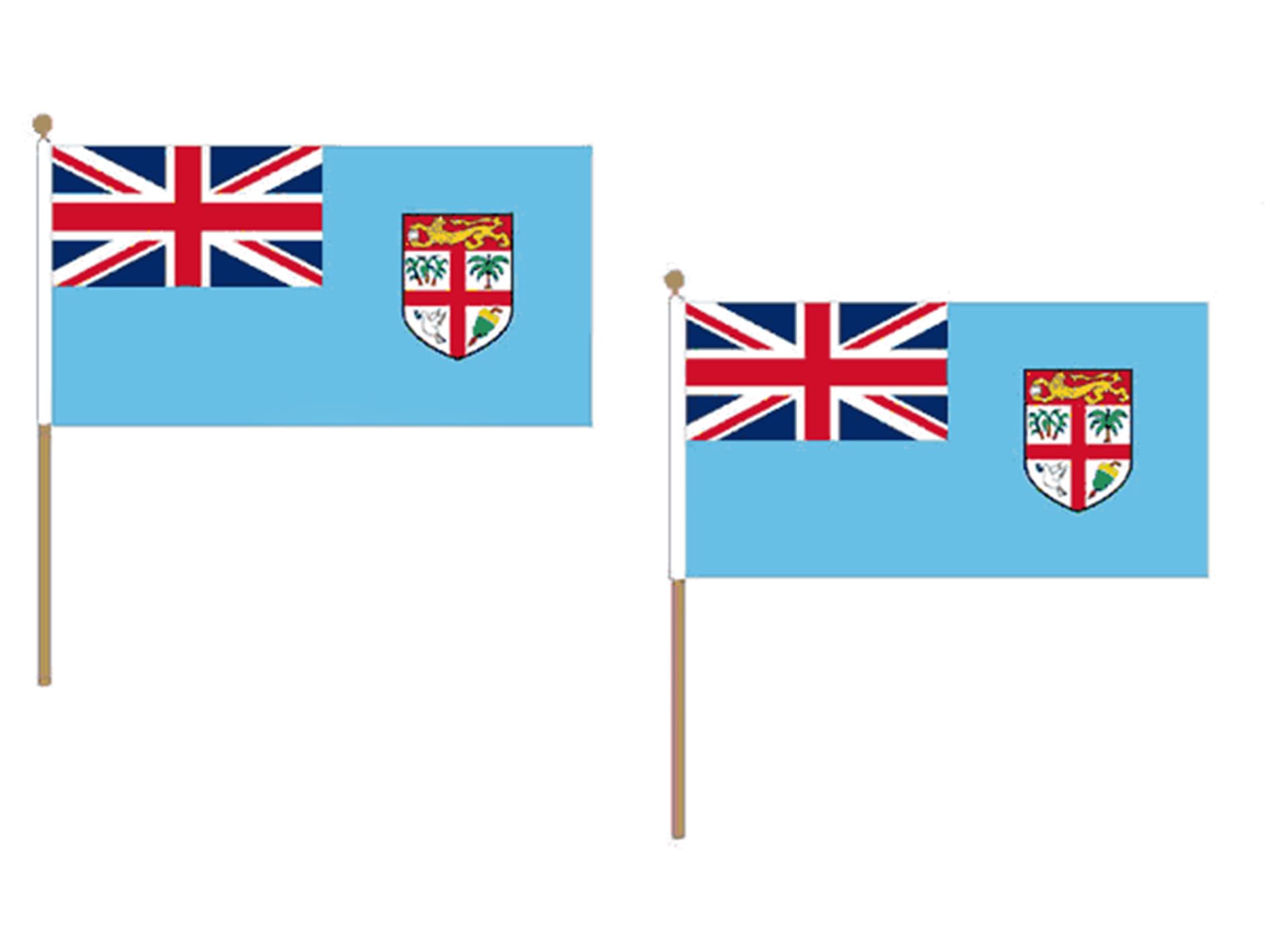 Drapeau Fidji 45x30cm pour animations culturelles et tribunes de rugby