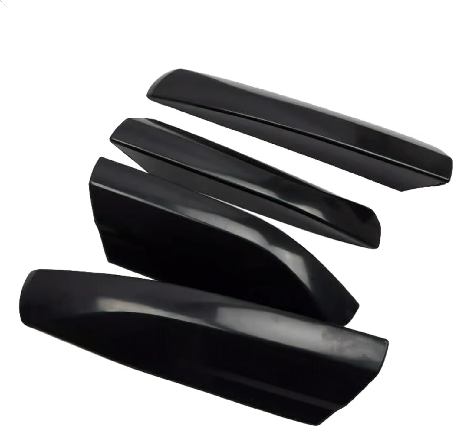 Cap Shell Cover Trim for Toyota for Highlander XU40 2008 2009 2010 2011 2012 2013 Black Roof Rack Rail End Cover Shell Cap Replace