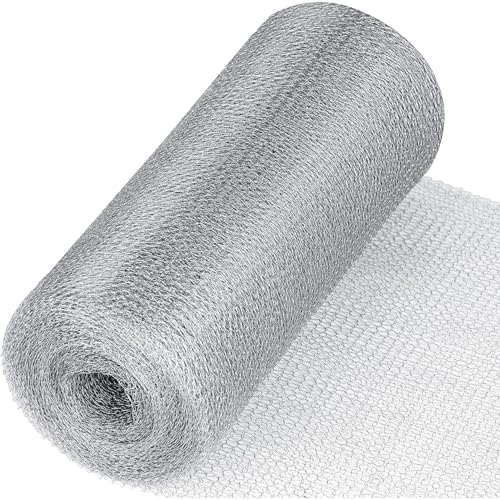 DARENYI Grillage Anti Rongeur Acier Inoxydable Grillage Anti Campagnols et Taupes pour Portes et Fenêtres Empêcher des Souris Insectes et Serpents 6m x 20cm
