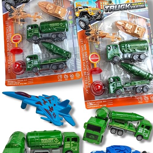 5 Kit Cenario Militar Forças Armada Guerra Miniatura Veículos Figura de Ação Combate Aeronave Conjun