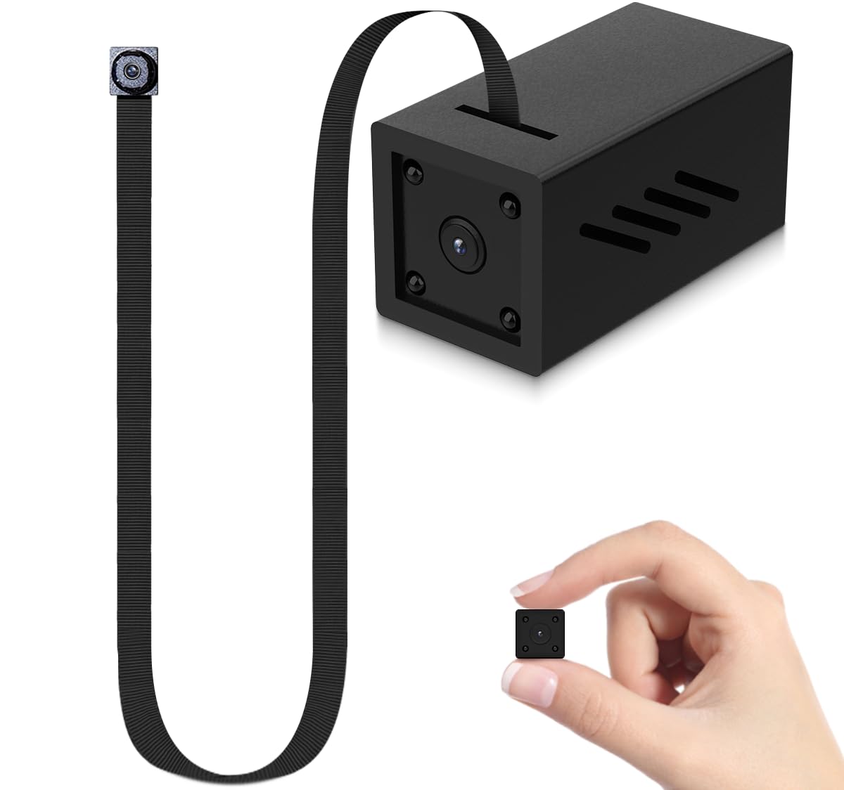 Amazon.co.jp: KanaaN 小型カメラ, 64GB, 1080P対応, 暗視機能
