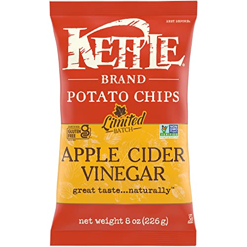 Image of Kettle Brand Potato Chips Apple Cider Vinegar Kettle Chips, 8 Oz