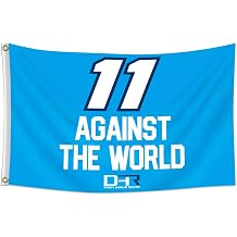 ENMOON Dennys Flag Hamlins #11 Racing Flag Banner 3x5Ft with Brass Grommets for Car Fans Indoor Outdoor Decor