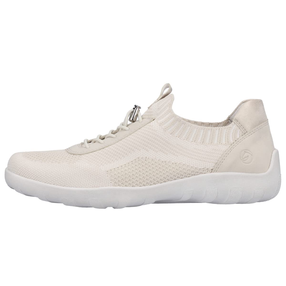 Remonte Women's Low-Top Trainers R3518, Women's Low Shoes, Loose Insole, Beige 60, 6.5 UK