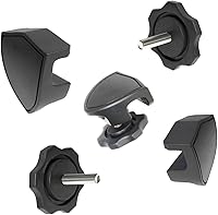 Vista 8 de Clips de repuesto para visera de fútbol para casco de fútbol, ajuste universal (1 par)