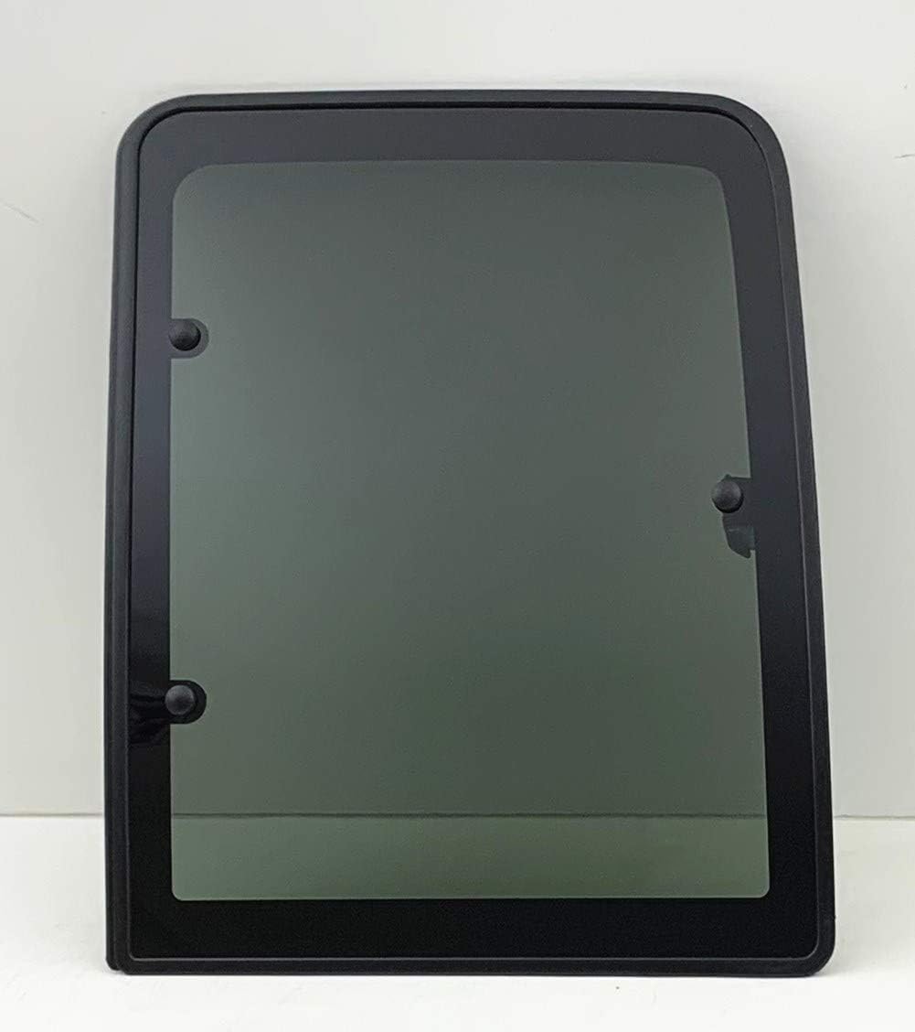 Movable Style Driver Left Side Quarter Window Glass With Frame & Latch Compatible with Chevrolet/GMC Pickup C1500 K1500 1988-1999 / C2500 K2500 C3500 K3500 1988-2000 2-Door Extended Cab Models