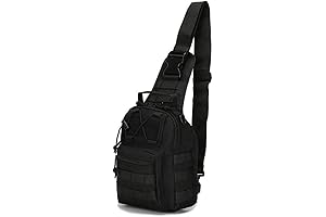 Tactical Chest Sling Shoulder Backpack, Outdoor Crossbody Sling Bag