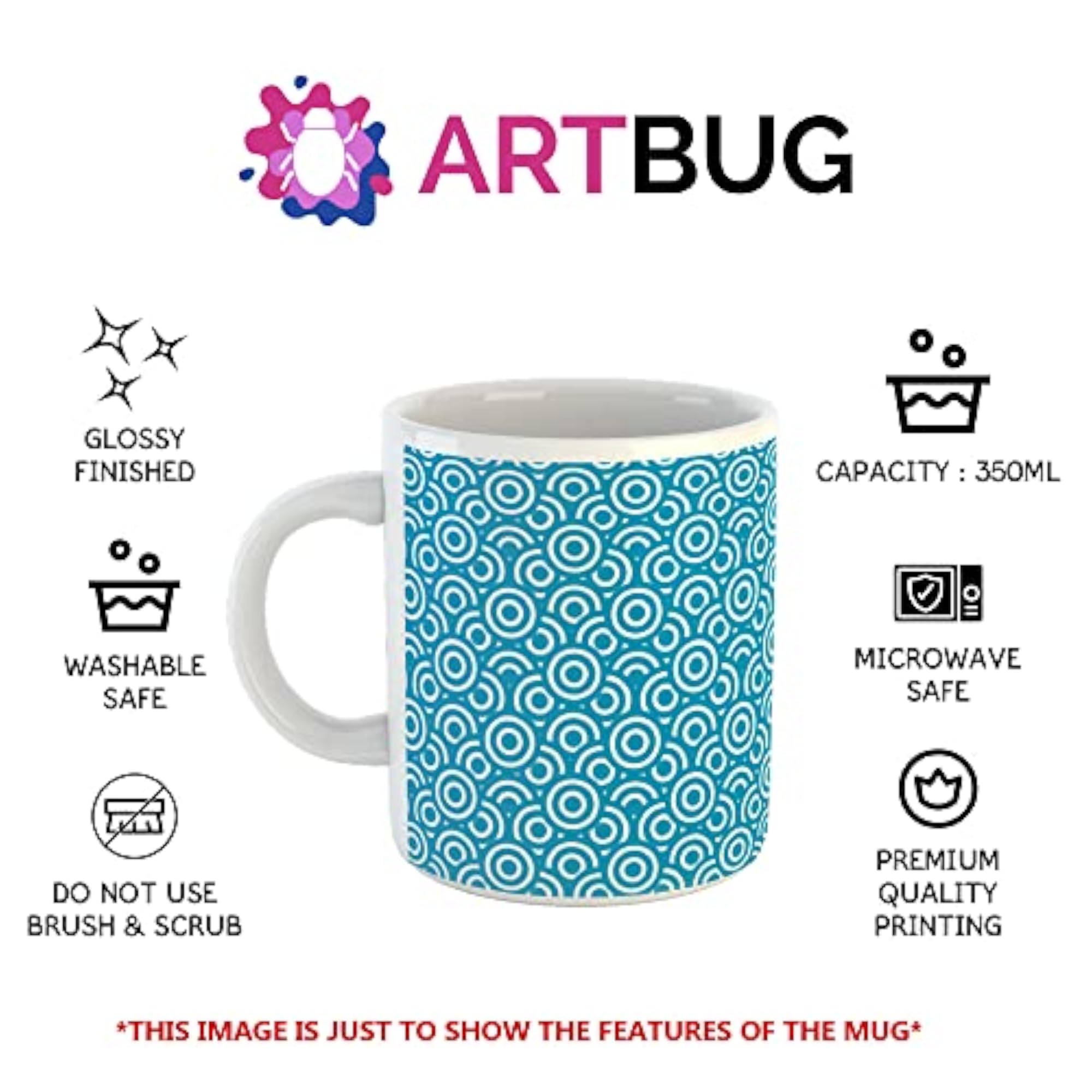 Rainbow & Unicorn Theme Coffee Mug for Girls