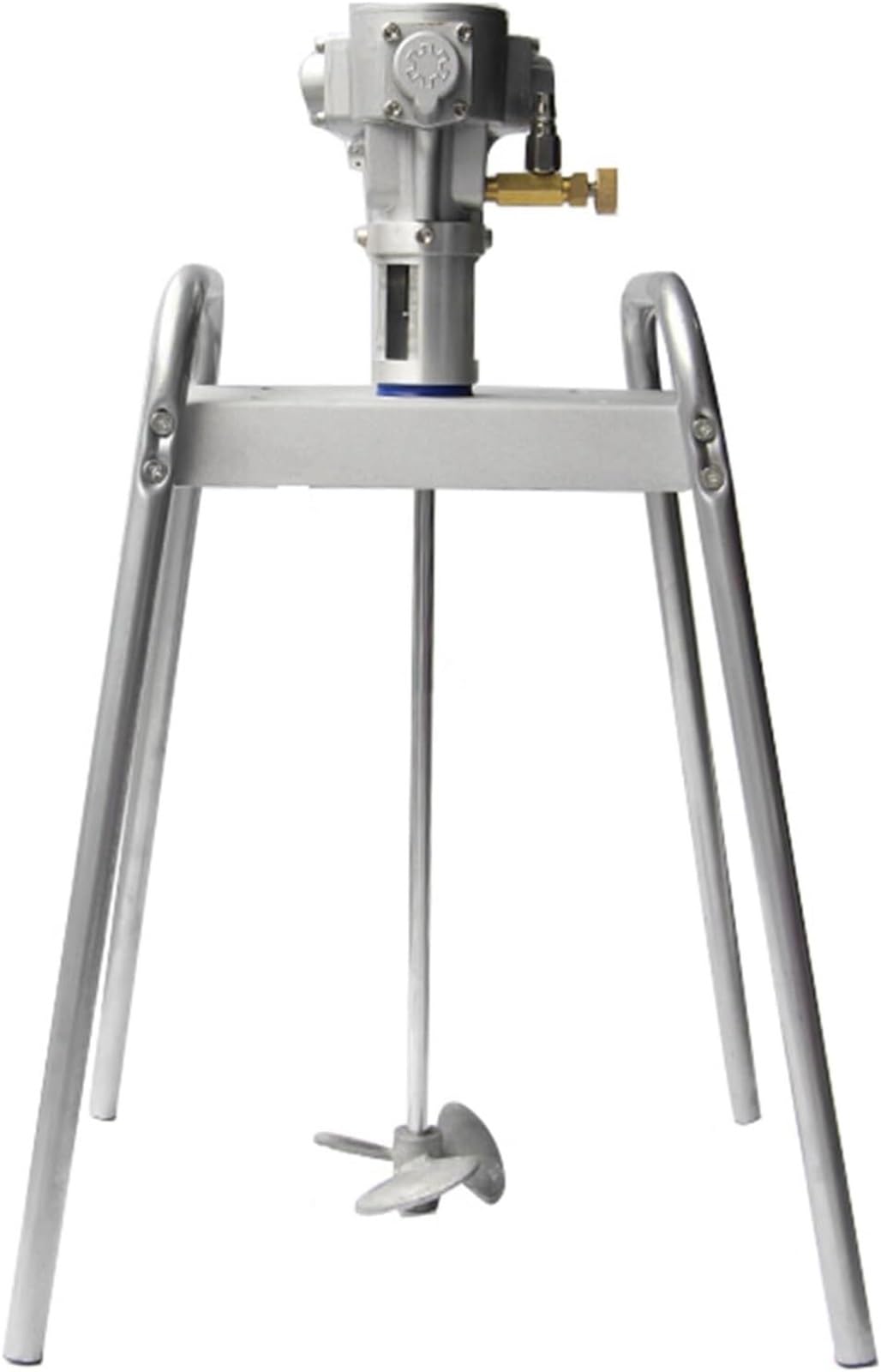 Miscelatore automatico per vernice pneumatica da 5 galloni e 60 l, miscelatore per vernice con piattaforma di sollevamento, con supporto ausiliario e miscelatore ruote, for materiali di rivestimento