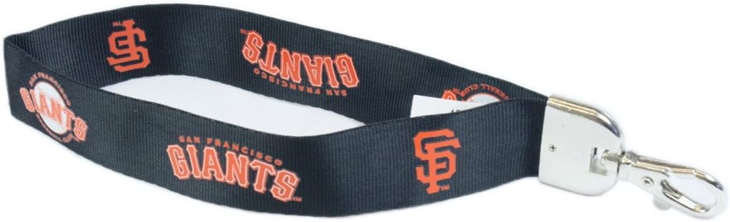 MLB Wrist Lanyard with Woven Nylon Strap and Full-Color Team Logo
