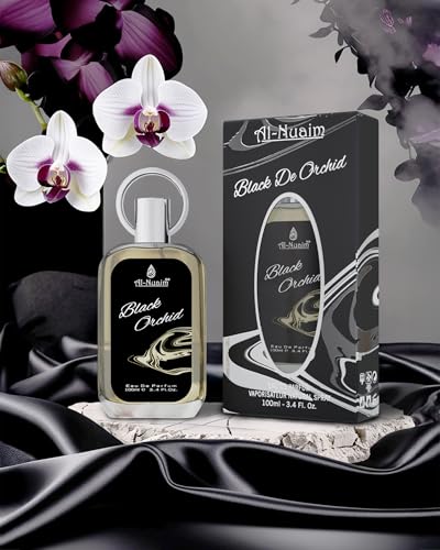 Image of Al-Nuaim Black Orchid Eau De Parfum For Men & Women - 100ml | Long Lasting Perfume